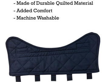 Fire Lid Brow Pad-Fits Cairns helmets. Made of durable quilted material. Style " Cairns Quilted Brow Pad"