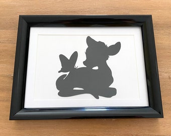 Petit cadre décoratif Bambi Disney