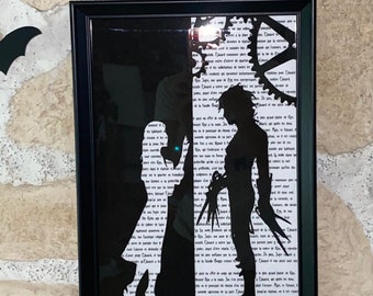 Frame/poster “Edward Scissorhands”