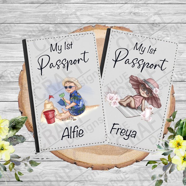 Child Passport Cover Etsy