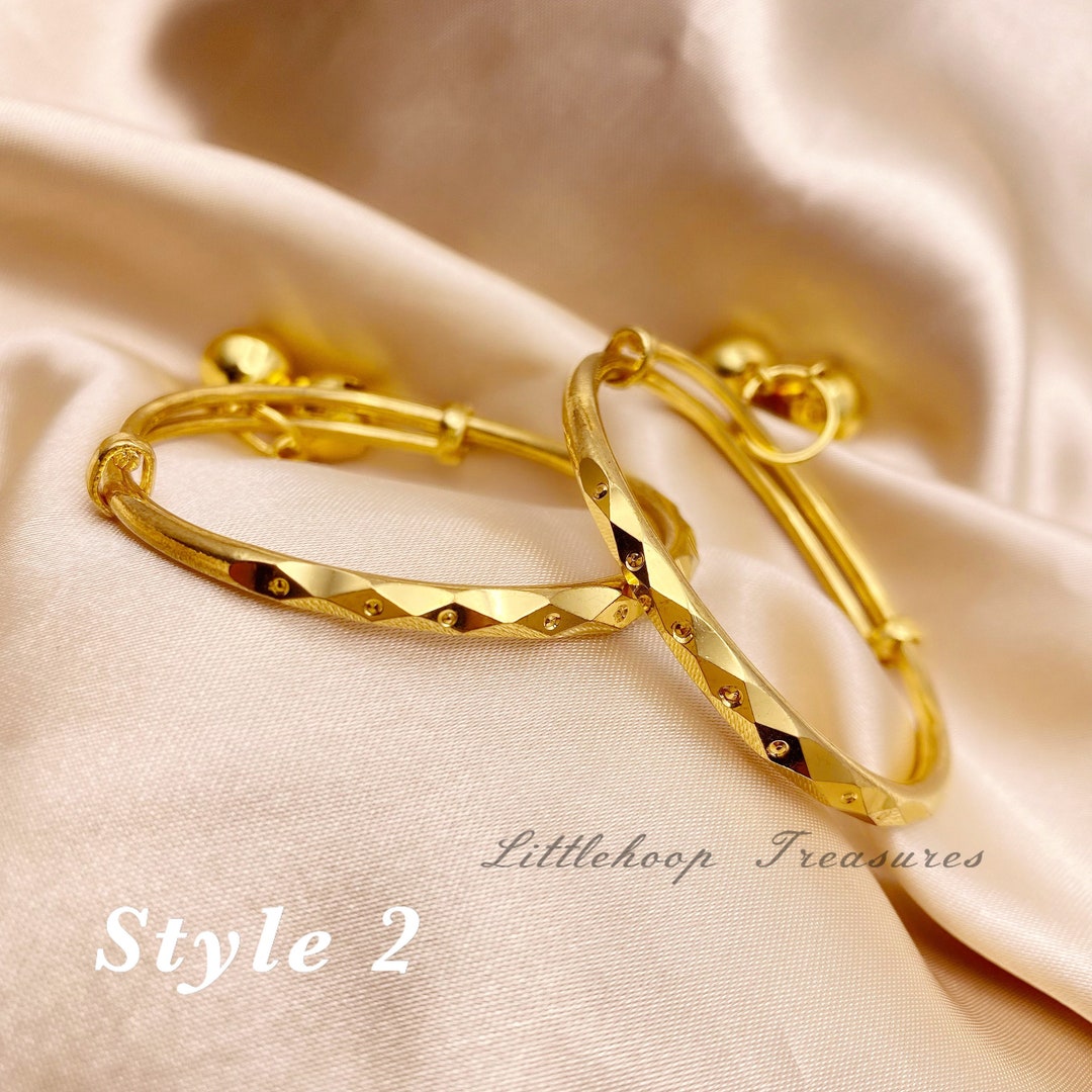 Baby bangles adjustable new arrivals