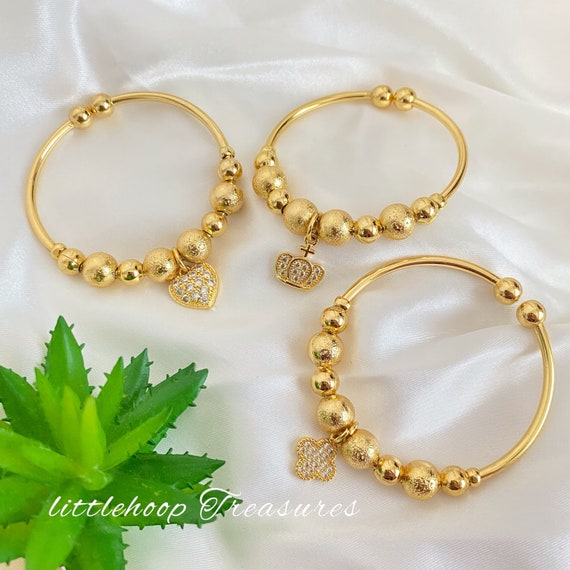 Baby Adjustable Bangle Toddler Children Gold Bangle Baby Bracelet Gold Baby Bracelet Toddler baby Bracelet Gold Toddler Baby Bangles Etsy Canada