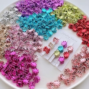 Glossy Mini hair claw | Baby Hair clips | kids Hair Clip | Girl Hair clip | kids Mini Hair claw | Hair accessories | Flowers mini hair claw