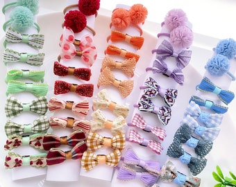Toddler Hair Ties, Soft girl Hair Band, Baby hair Elastic, Bow Hair Ties, Hair ties with Bow, Girl Accessories, Elastic Hair Bow, baby gift