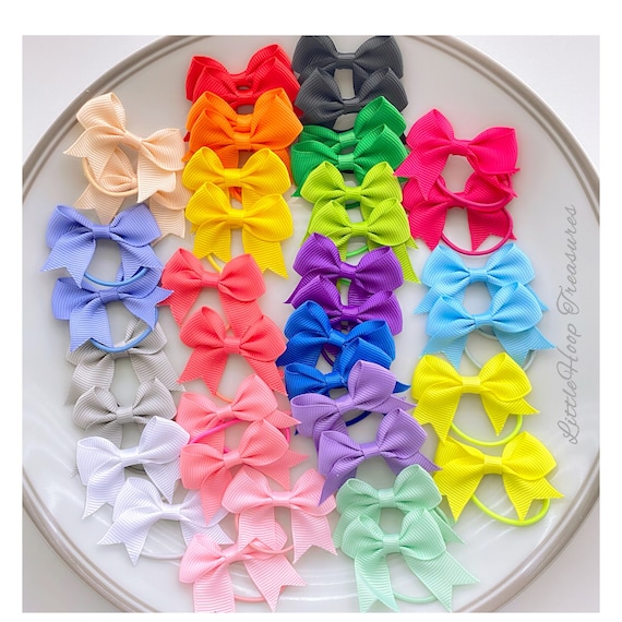 Bow hair ties for cheap toddlers