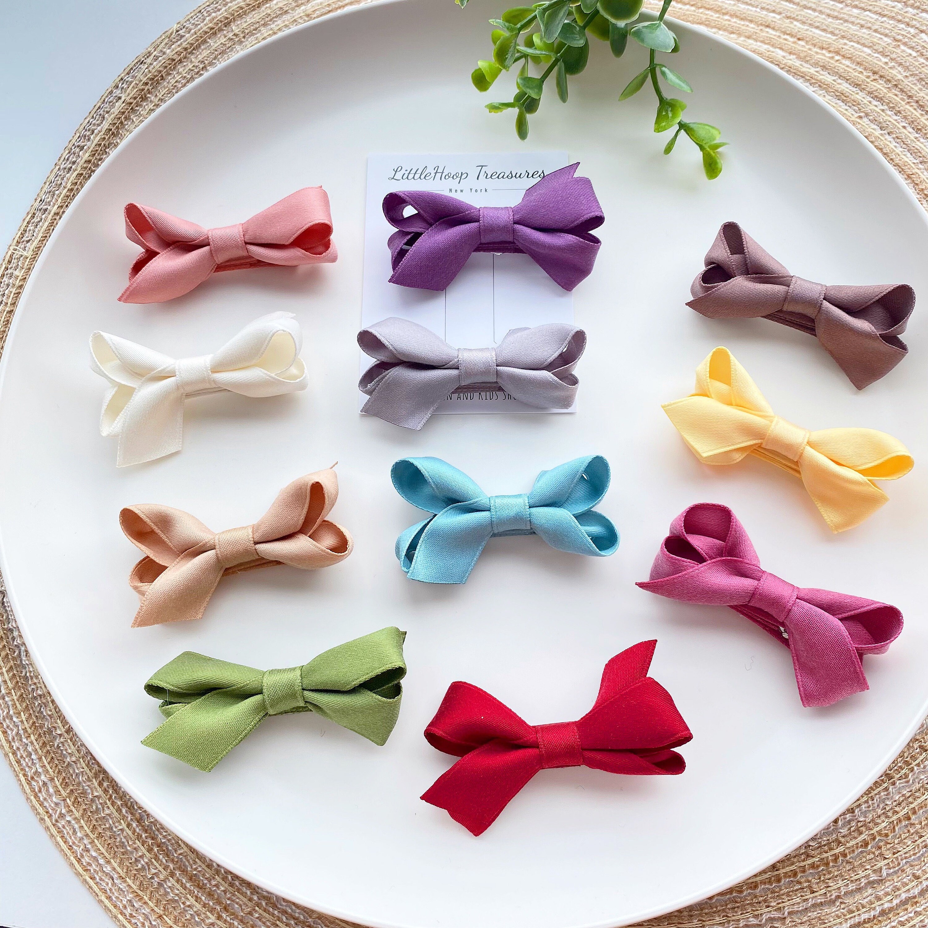 Set of 2 Whimsical Charm Filled Transparent Bow Hair Clips Charmed Hair Clips - Etsy main image 4