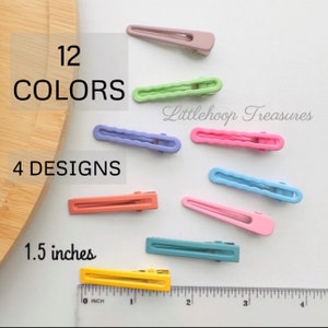 Mini Hair Clips | Metal hair clip | Hair Clip | Alligator hair clip | Hair wrap | Girl Hair clips | Matte Hair clip | Snap hair clips