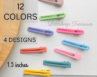 Mini Hair Clips | Metal hair clip | Hair Clip | Alligator hair clip | Hair wrap | Girl Hair clips | Matte Hair clip | Snap hair clips