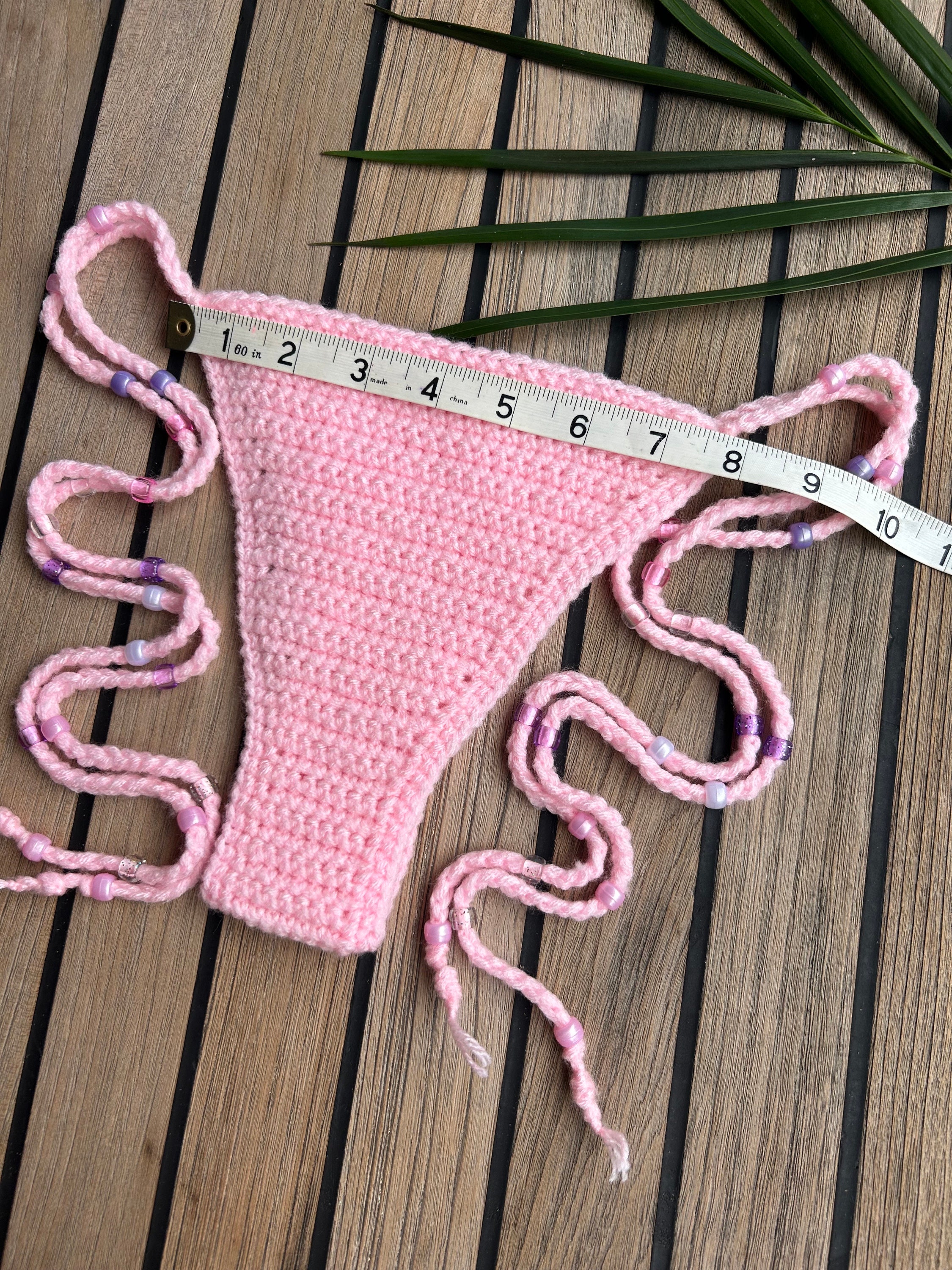 Triangle Crochet String Bikini Sets