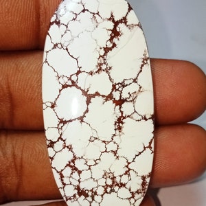 High Quality Wild Horse Cabochon Natural Wild Horse Gemstone Use For Jewelry Making 75 Cts. (51X24X7) mm
