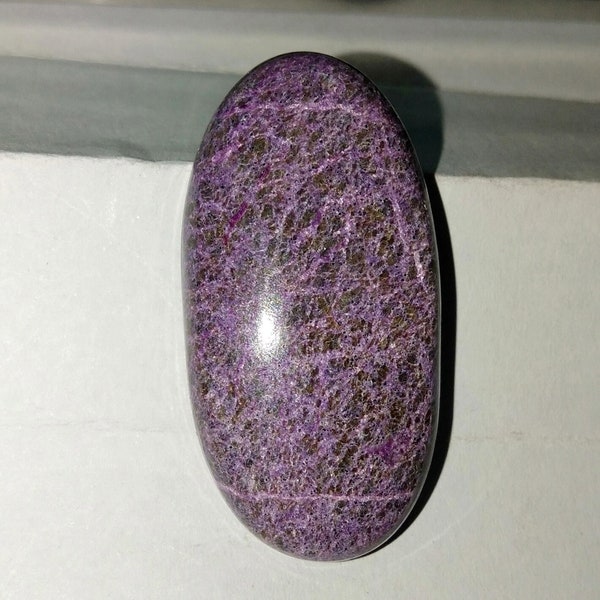 Purple Stichtite Gemstone Natural Purple Stichtite Cabochons For Jewelry Making 30 Cts. (37x19x6) mm