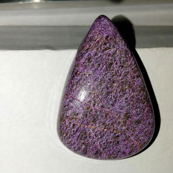 Purple Stichtite Gemstone Natural Purple Stichtite Cabochons For Jewelry Making 46 Cts. (37x25x8) mm