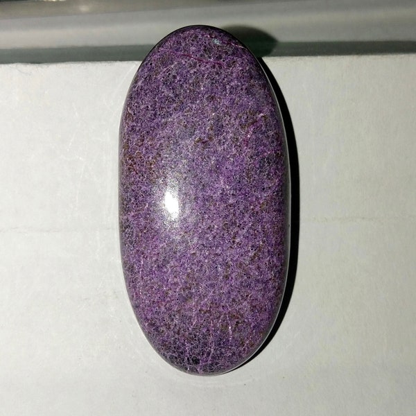 Purple Stichtite Gemstone Natural Purple Stichtite Cabochons For Jewelry Making 34 Cts. (40x20x6) mm