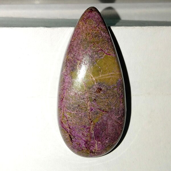 Purple Stichtite Gemstone Natural Purple Stichtite Cabochons For Jewelry Making 34 Cts. (41x19x6) mm
