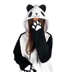Panda sweatshirt with ears online