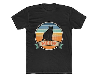 Meow  - Men's Cotton Crew Tee