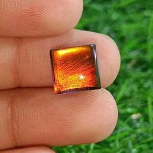 Awesome Aurora opal Cabs, Smooth Multi fire Aurora opal Doublet Gemstone, Square shape,Making for Jewelry, Loose Stone, 10X5MM
