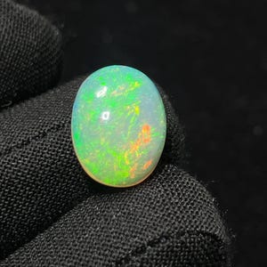 Video Available !! 13x10x5 MM Size| Ethiopian Opal Cabochon | welo fire Opal | October Birthstone | Jewelry Making | AAA l with 3.85 ct