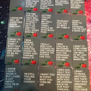 Je pense à vous - Ce jeu de 78 cartes peut être utilisé pour toute lecture amoureuse.  Ces messages sont ce que vos clients pensent. (Sous droit d'auteur)