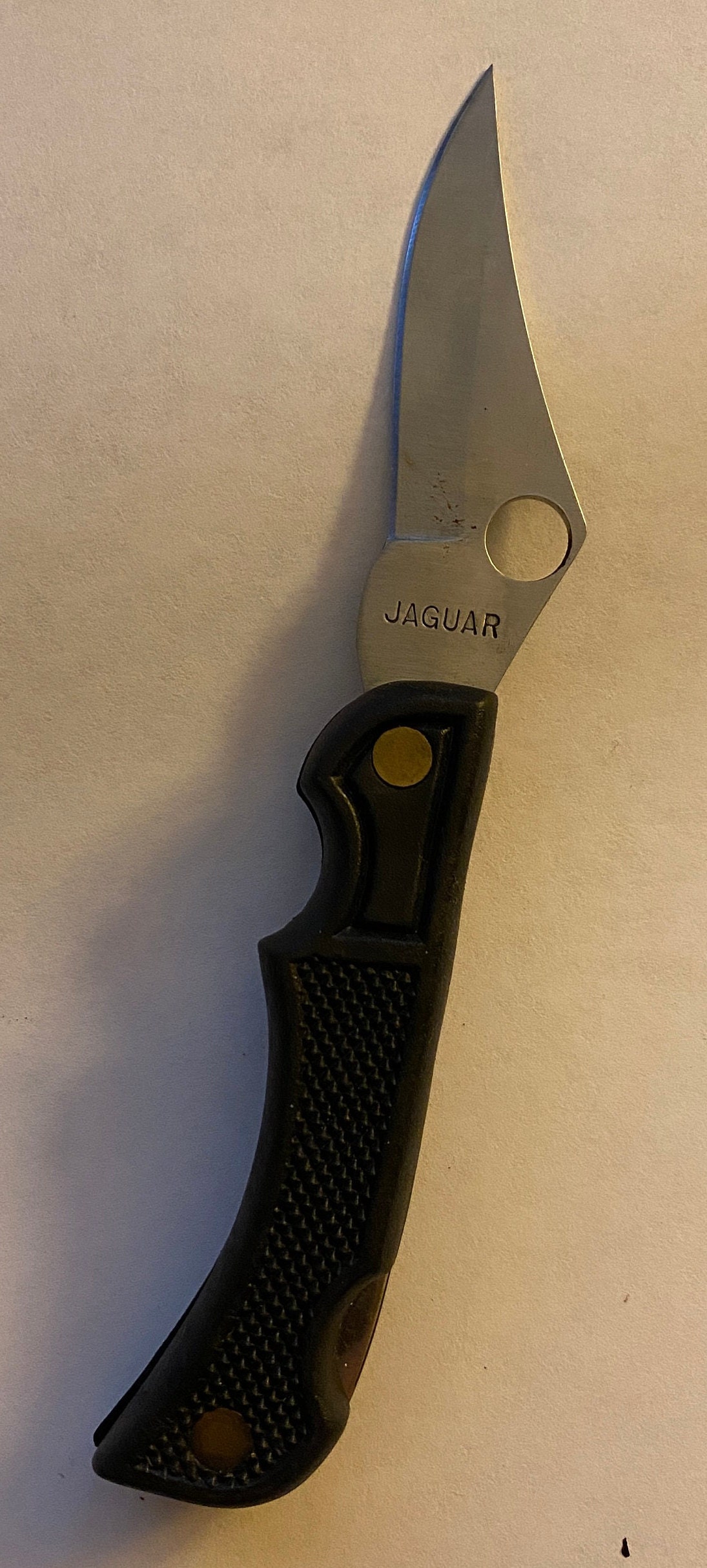 Vintage Jaguar Pocket Knife Lock Blade Etsy UK