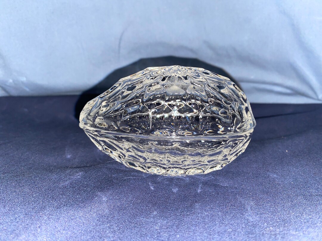Vintage Lead Crystal Egg by Zajecar, Made in Yugoslavia Etsy