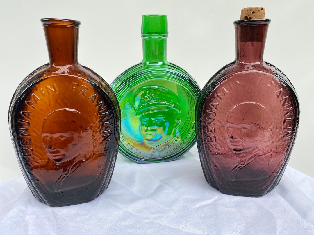 Vintage Wheaton Bottles, Wheaton Presidential, Bitters Bottles Etsy
