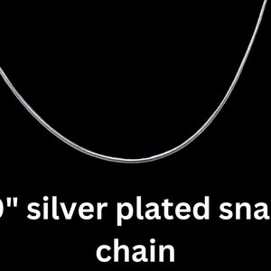 Chain for Pendants - Gold Plated or Silver Plated Choice 18&quot; 20&quot; 22&quot;