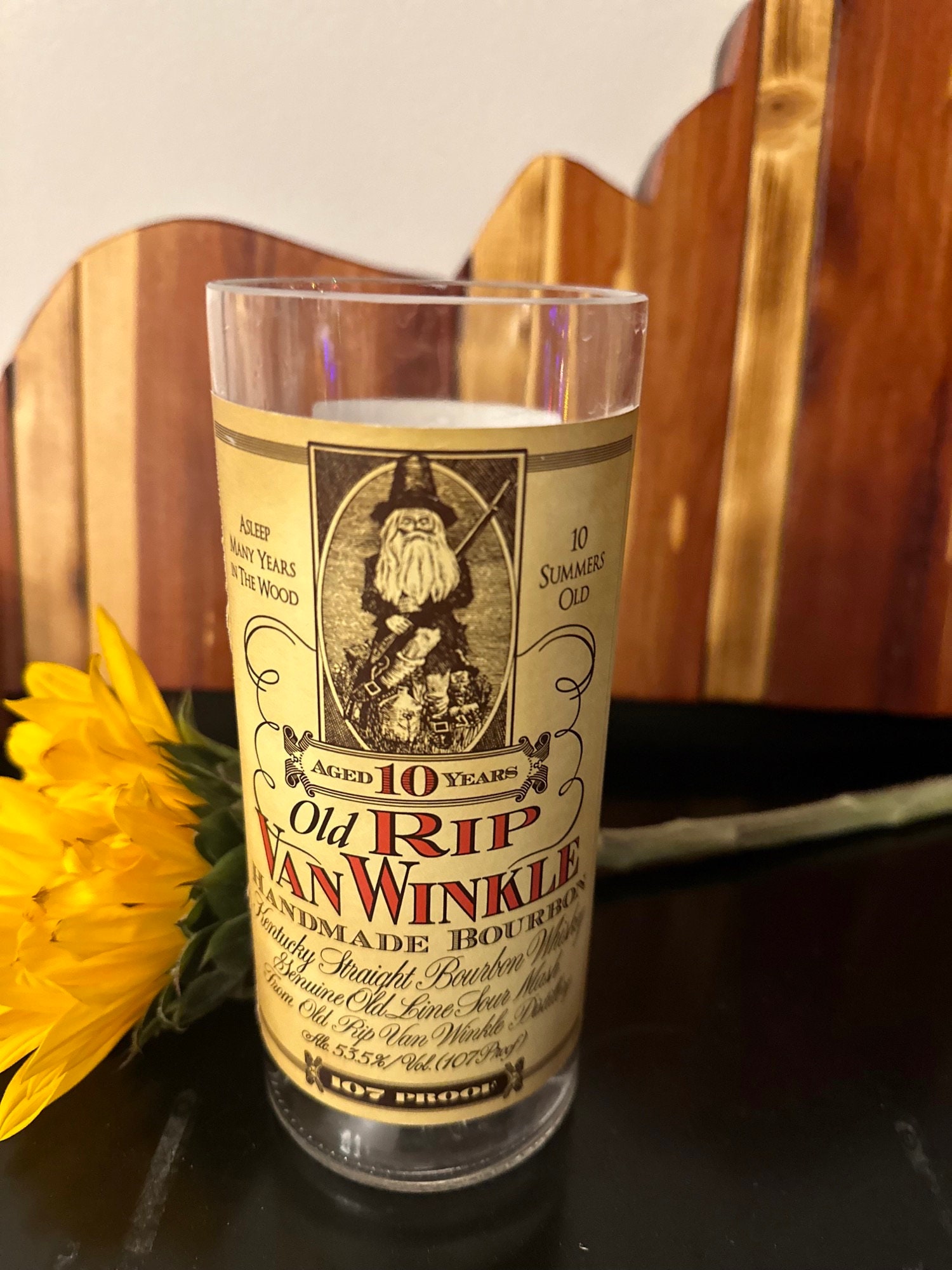 Old Rip Van Winkle Decanter & Rocks Glasses - Bourbon Glassware | Pappy & Company