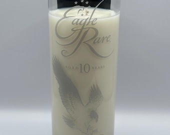 Eagle Rare Upcycled Bourbon Bottle Candle