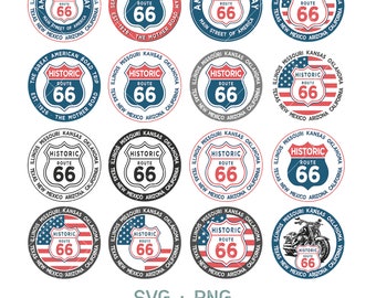 Route 66 svg, Route 66 Sign svg, Route 66 Mug, Route 66 Tshirt, Motorcycle SVG, Route 66 png, Route 66 Stickers