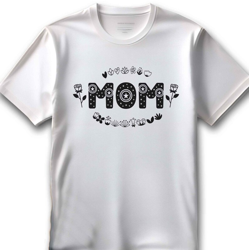 Mother SVG Mothers day svg mom svg Cut File Sublimation Design Mother's Day Funny Mom Quotes Svg Mom Shirt svgs Cut File imagen 5