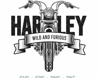 Motorcycle SVG | harley davidson svg | biker t shirt | route 66 svg | Biker T-Shirt | Cricut & Silhouette | Vector Png Dxf Eps