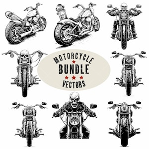 Motorcycle SVG Bundle, Motorcycle svg, Skulls svg, Basic Motorcycle svg,