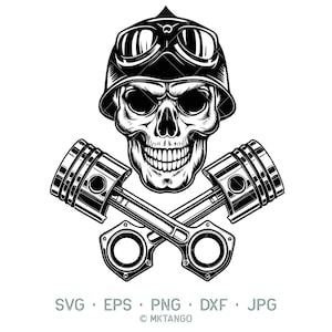 Motorcycle svg, Skull svg, Motorcycle Clipart, Motorcycle Cutting Files, Harley png