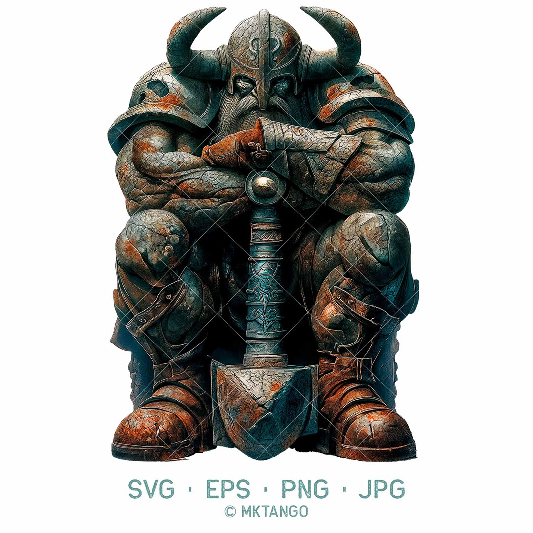 Viking Svg Norse Viking Svg Nordic Warrior SVG Thor Svg Ragnar Viking