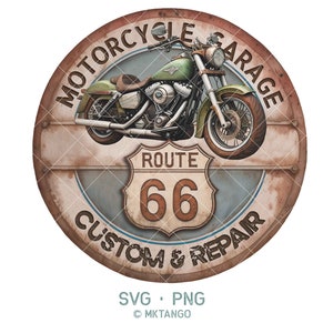 Motorcycle SVG, Route 66 svg, Route 66 tshirt, route 66 SVG, Garage Motorcycle