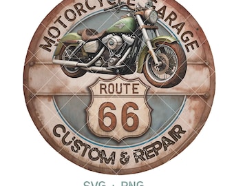 Route 66 svg, harley davidson svg, Route 66 tshirt, Motorcycle SVG, route 66 SVG, Garage Motorcycle, harley davidson style