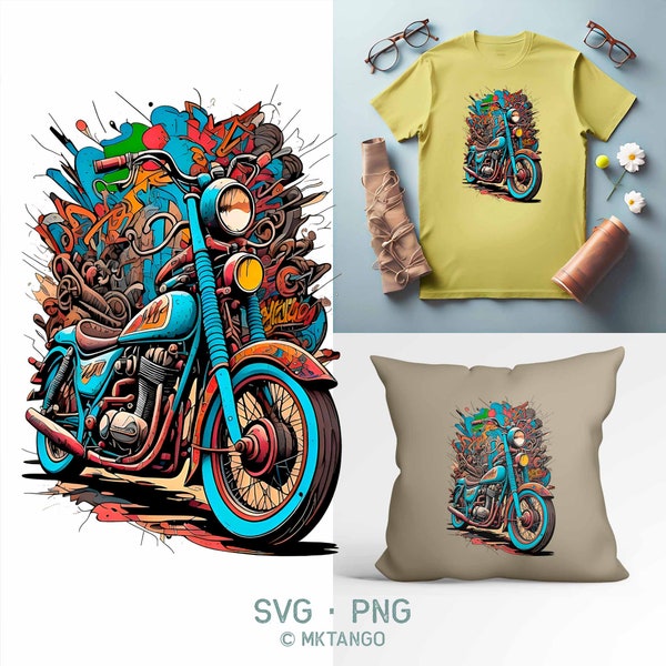 1940s Inspired Motorcycle Legendary Design, Cruiser Bike Enthusiast Svg for Shirt, Motorbike Rider Vector File, Motorcycle Cricut Silhouette