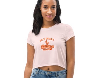 Palm Springs Disco Darling Damen Kurzarm-T-Shirt