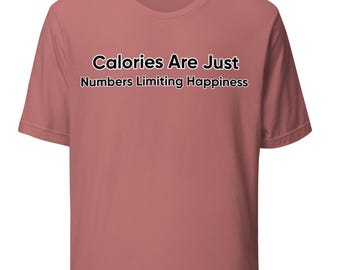 Kalorien Unisex Kurzarm T-Shirt