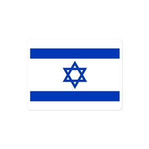 Israeli Flag Sticker