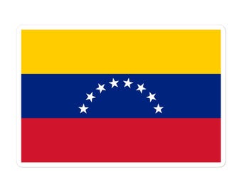 Flagge von Venezuela blasenfreier Sticker