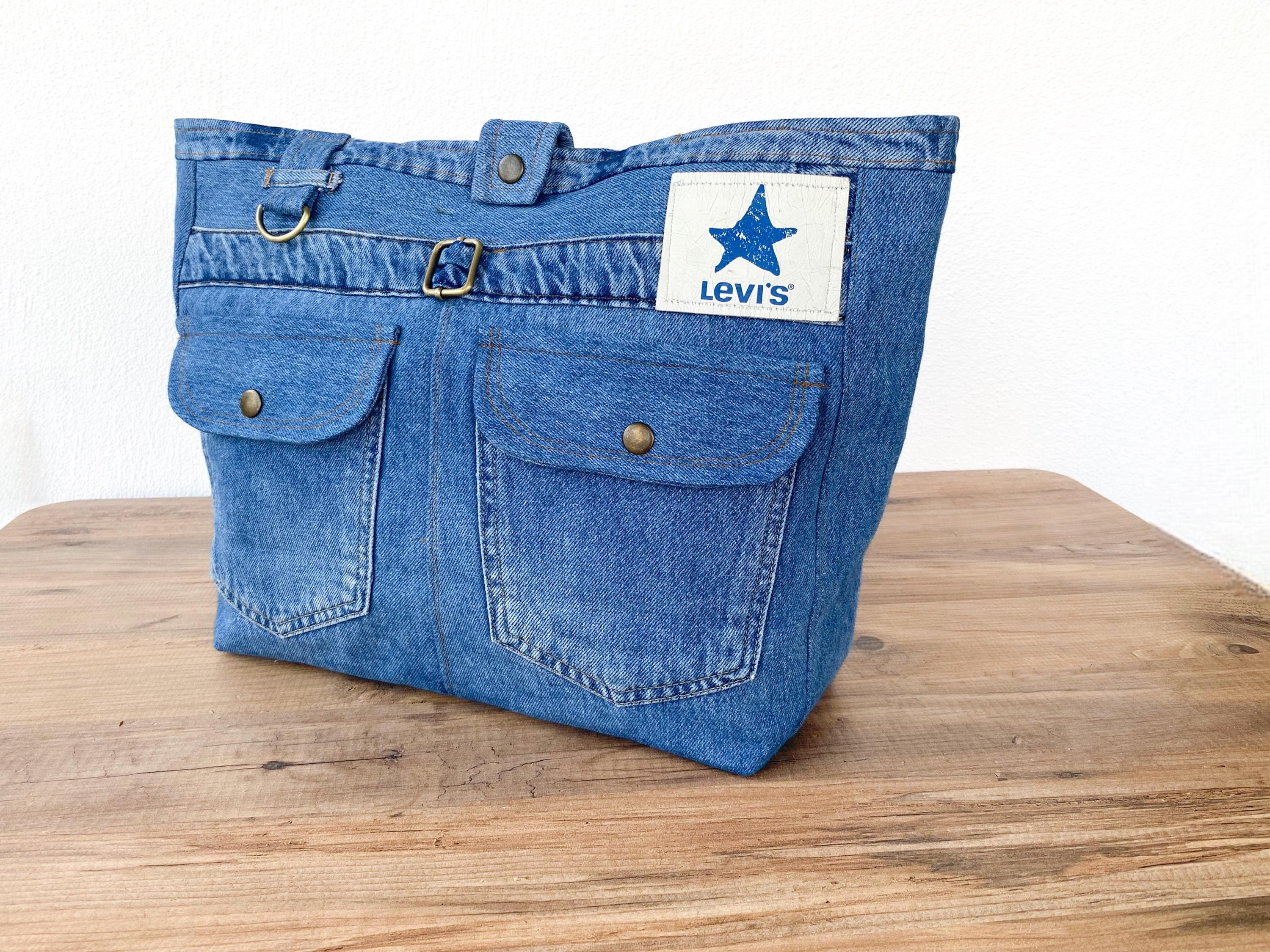 Levis Unique Upcycled Denim Tote | Eco-friendly Recycled