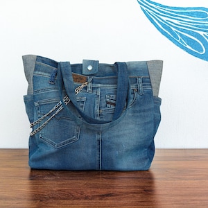 Diesel Jeans Bag - Etsy