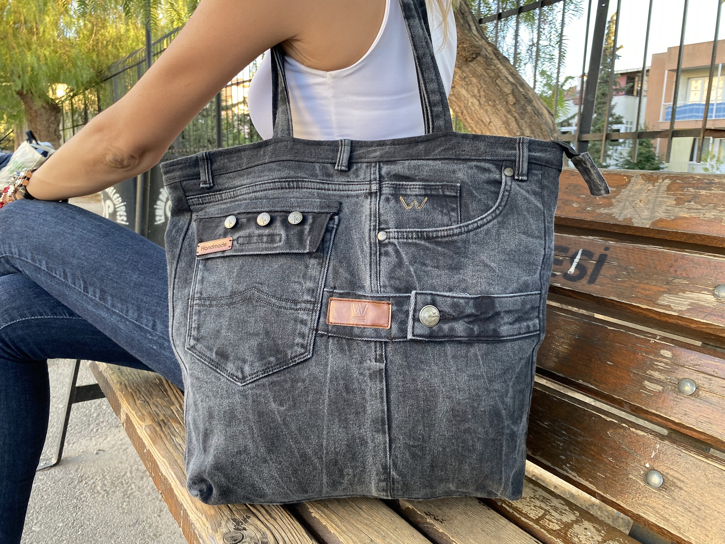 Stylish Black Tote Bag for Women Cute and Aesthetic Weekender Tote Bag With Book Lover Charm Etsy