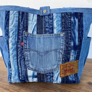 Levis Tote Bag: The Ultimate Upcycled Denim Shoulder Bag