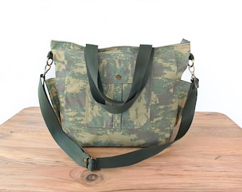 Adjustable Strap Military Bag - Stylish and Functional