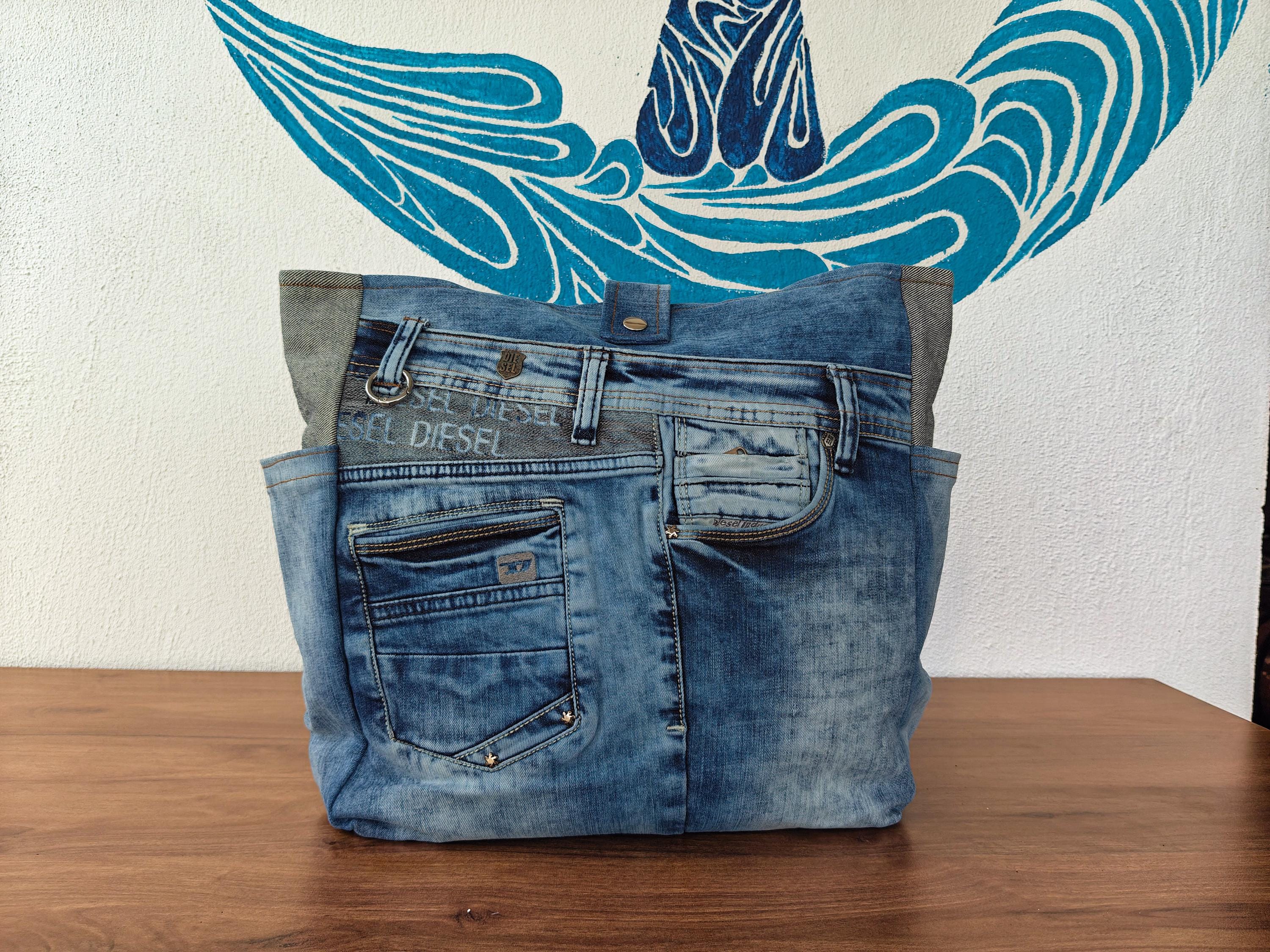 Diesel Jeans Bag - Etsy