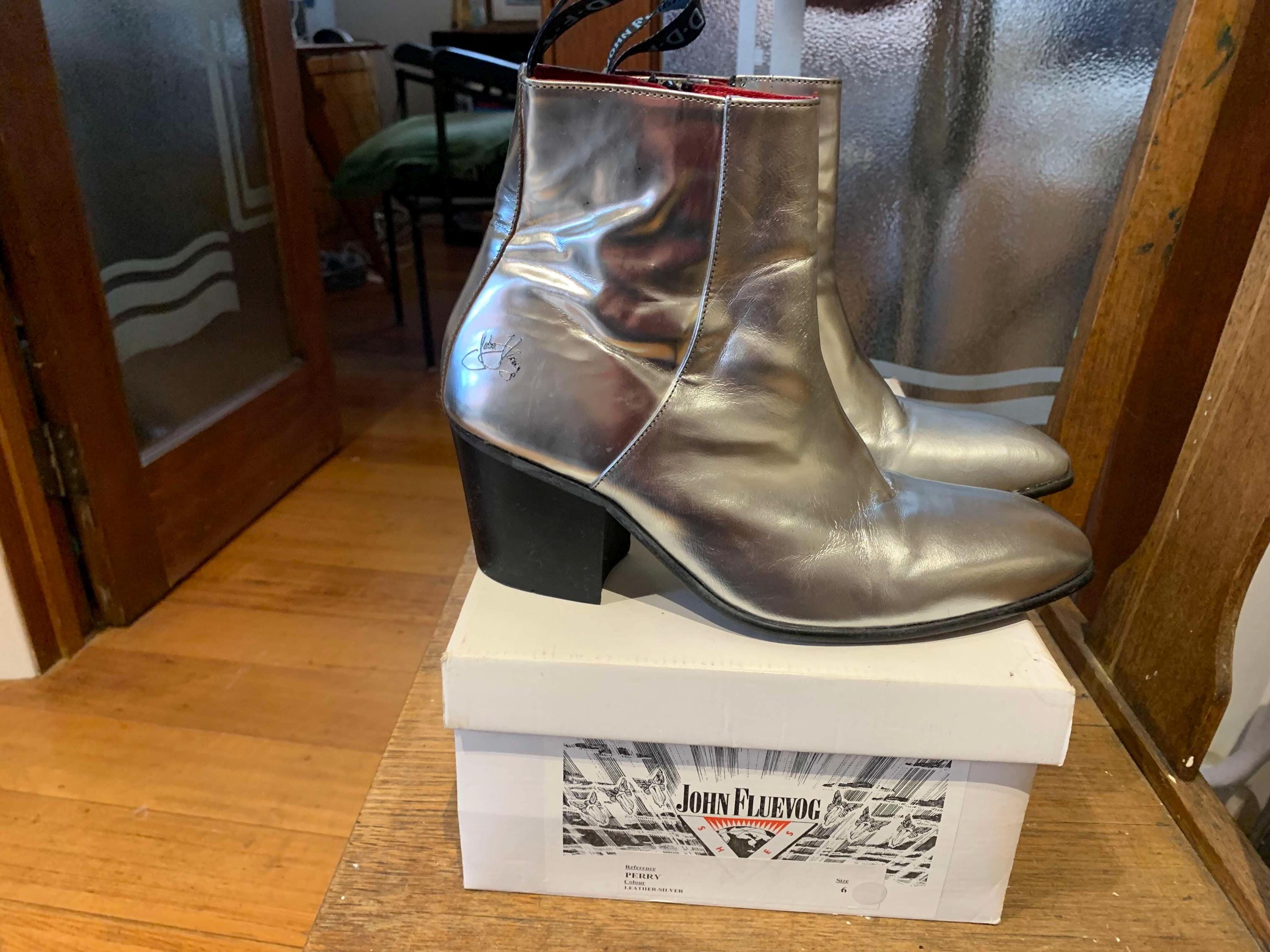 John Fluevog  Ankle Boots SZ W6‎ John Fluevog Size 6 - Etsy main image 3