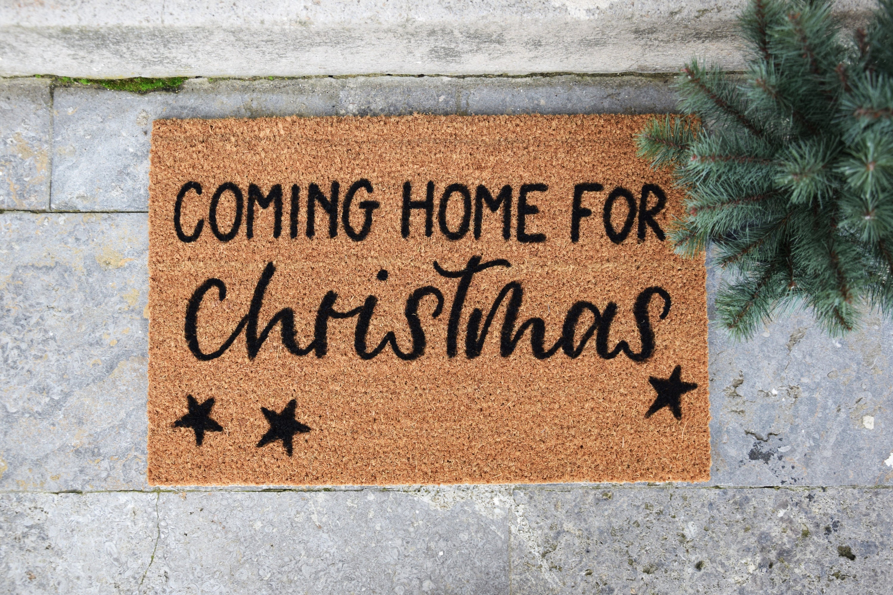 Fußmatte Weihnachten Christmas Christmas Home Etsy.de